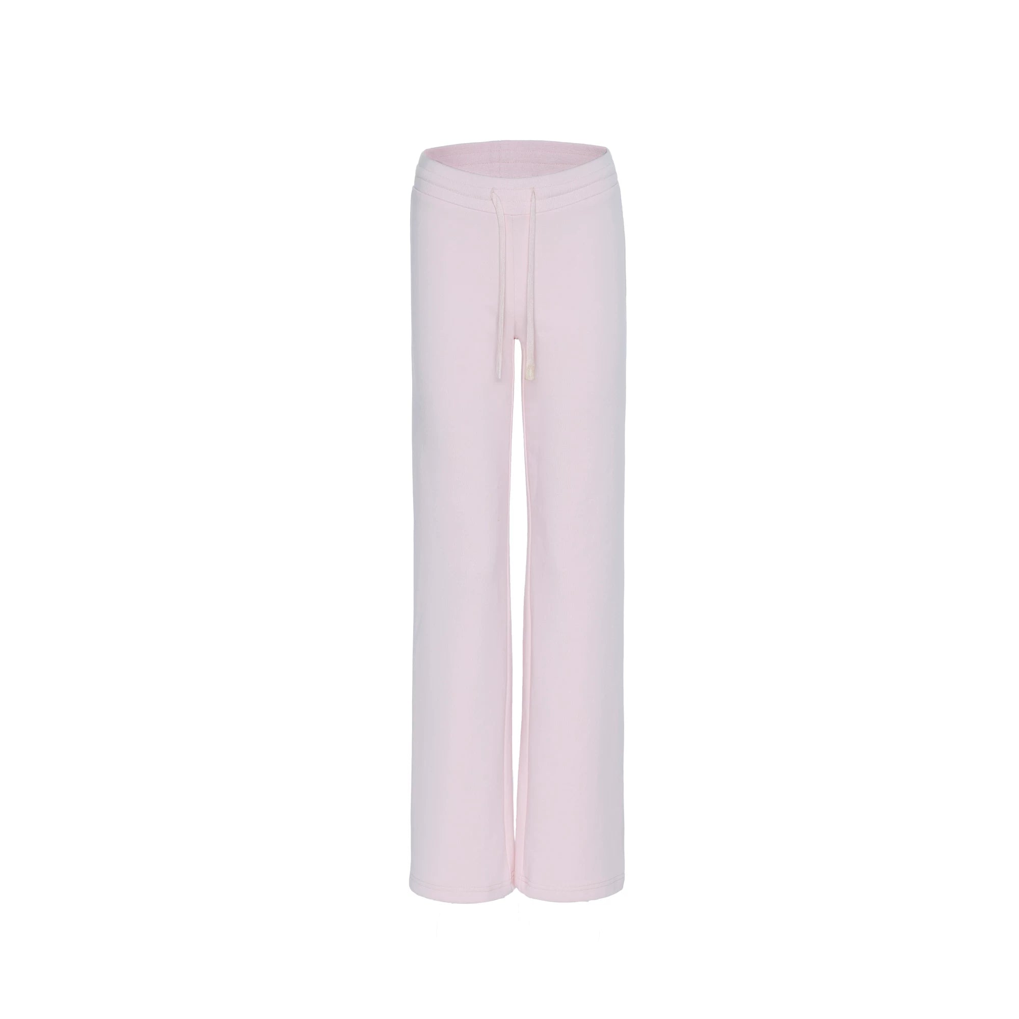 Veryrareme Low Waist Threaded Waist Drawstring Sweatpants