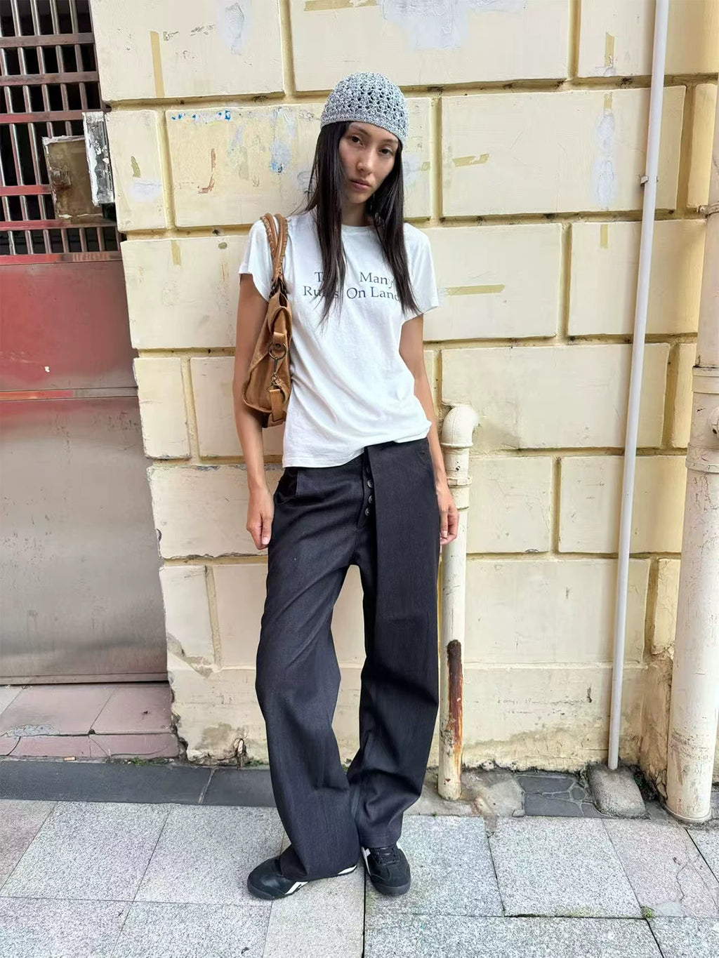 Slight Vogue Single Pleated Anti-Wrinkle Casual Pants