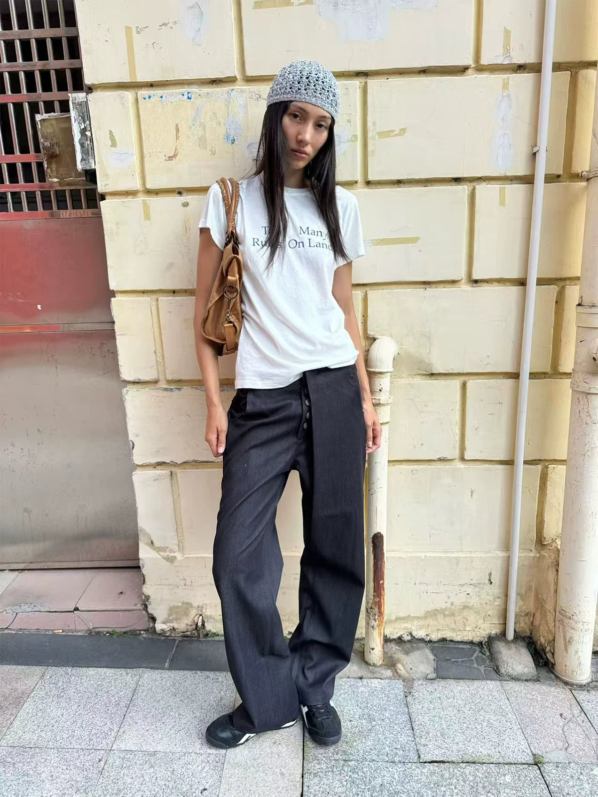 Slight Vogue Single Pleated Anti-Wrinkle Casual Pants