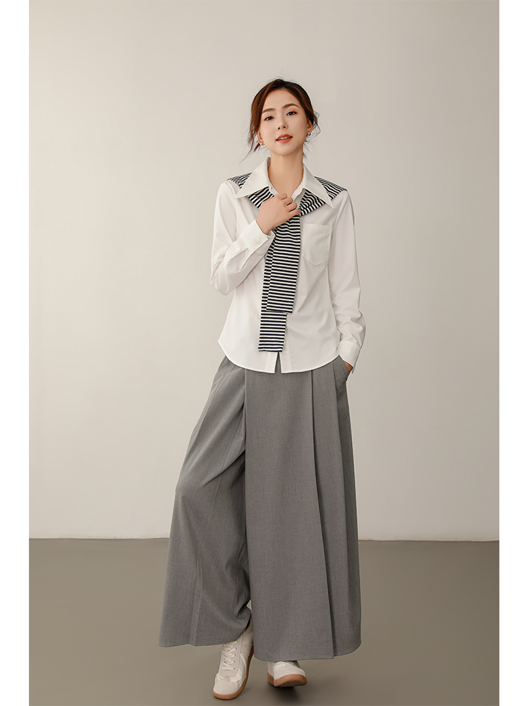 Ruiti Large Pointed Collar Work Clothing Professional Shirt