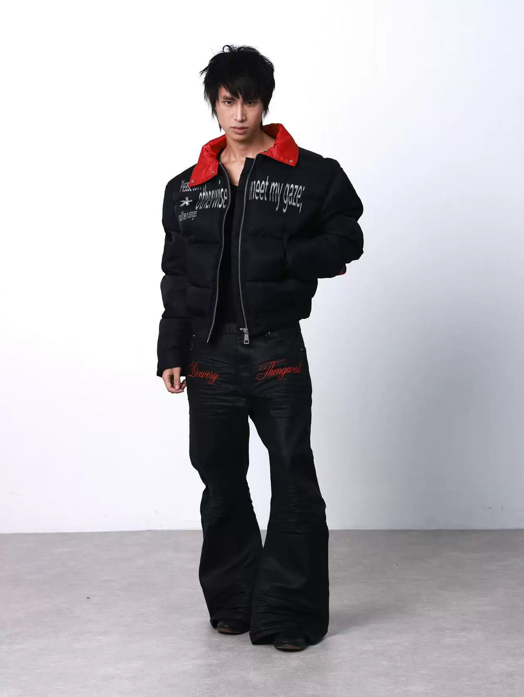 DETW Stand-up Collar Down Cotton Jacket