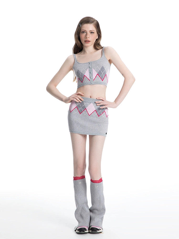 ABMY Vintage Knitted Inner Sling Vest