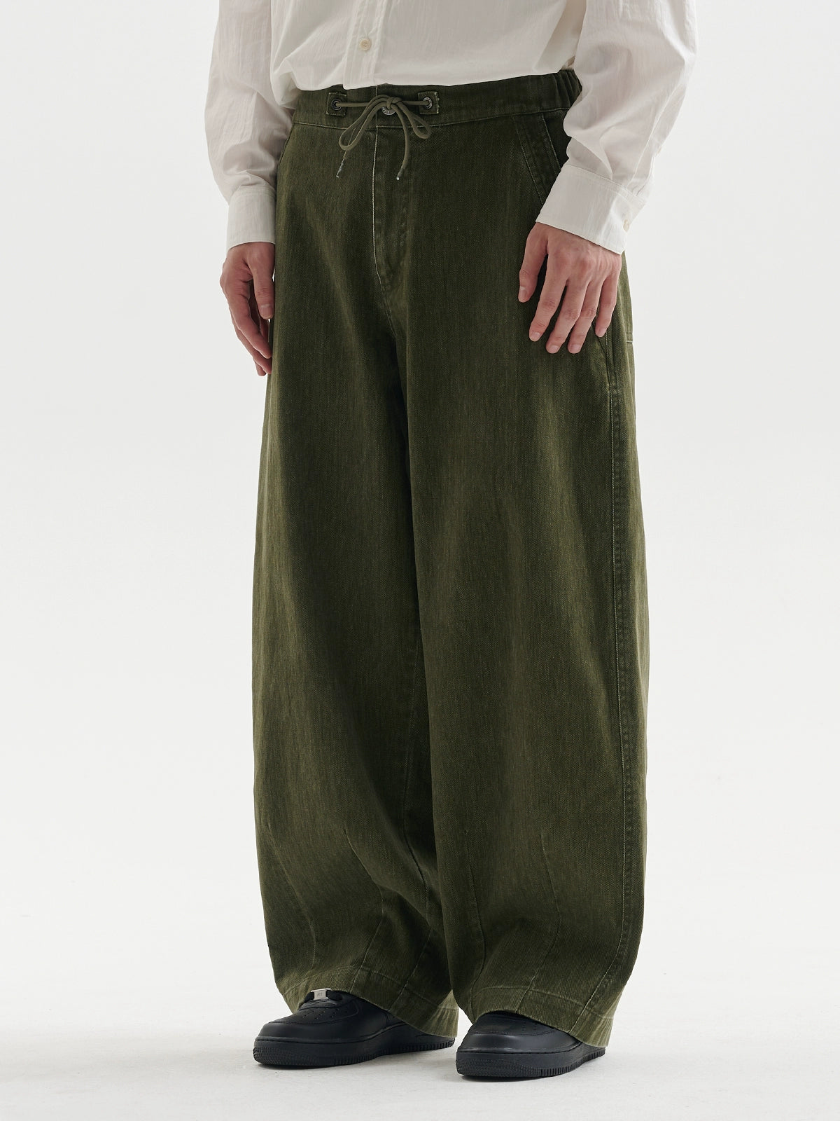 BUTTBILL Vintage Old Wide Leg Casual Pants