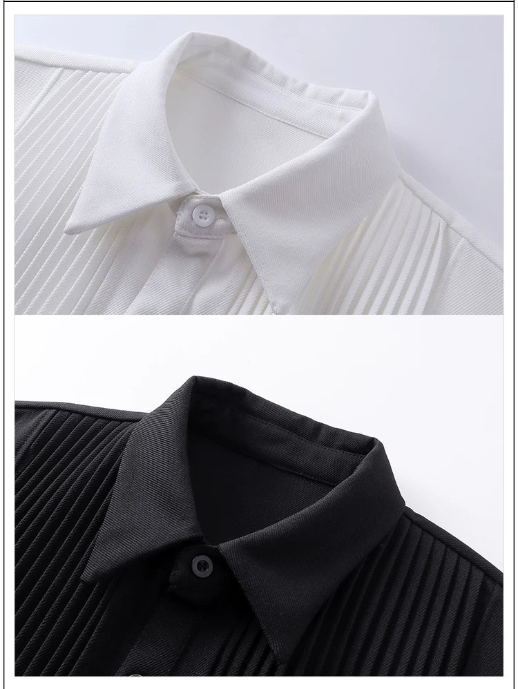 DM Tenacious Pleated Short Sleeve Shirt