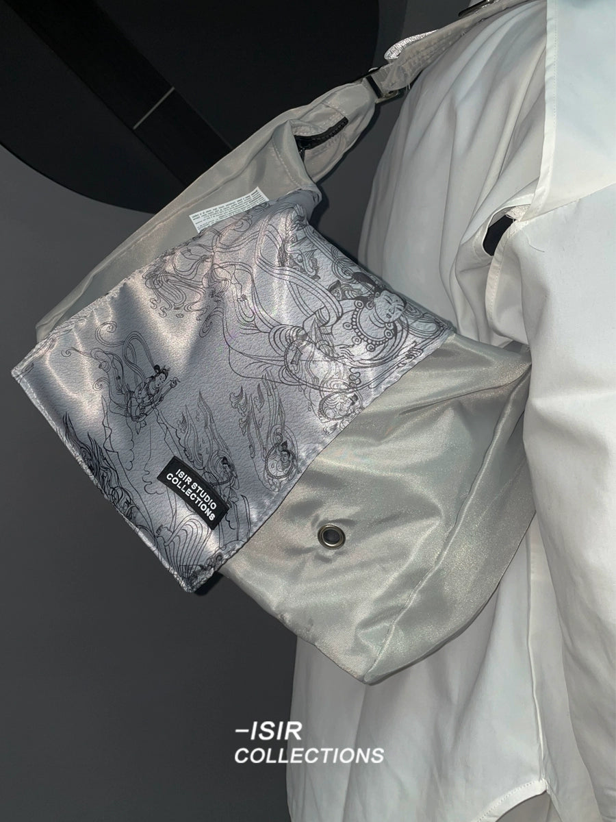 ISIR New Chinese Retro Casual Messenger Bag