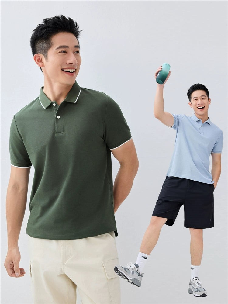 Giordano Casual Versatile Lapel Polo Shirt