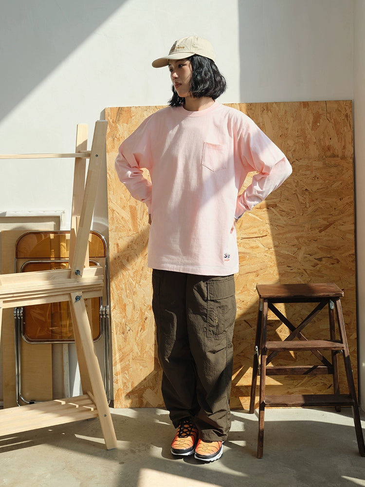 Battles Oolong Ball Pocket Bottom Long Sleeve
