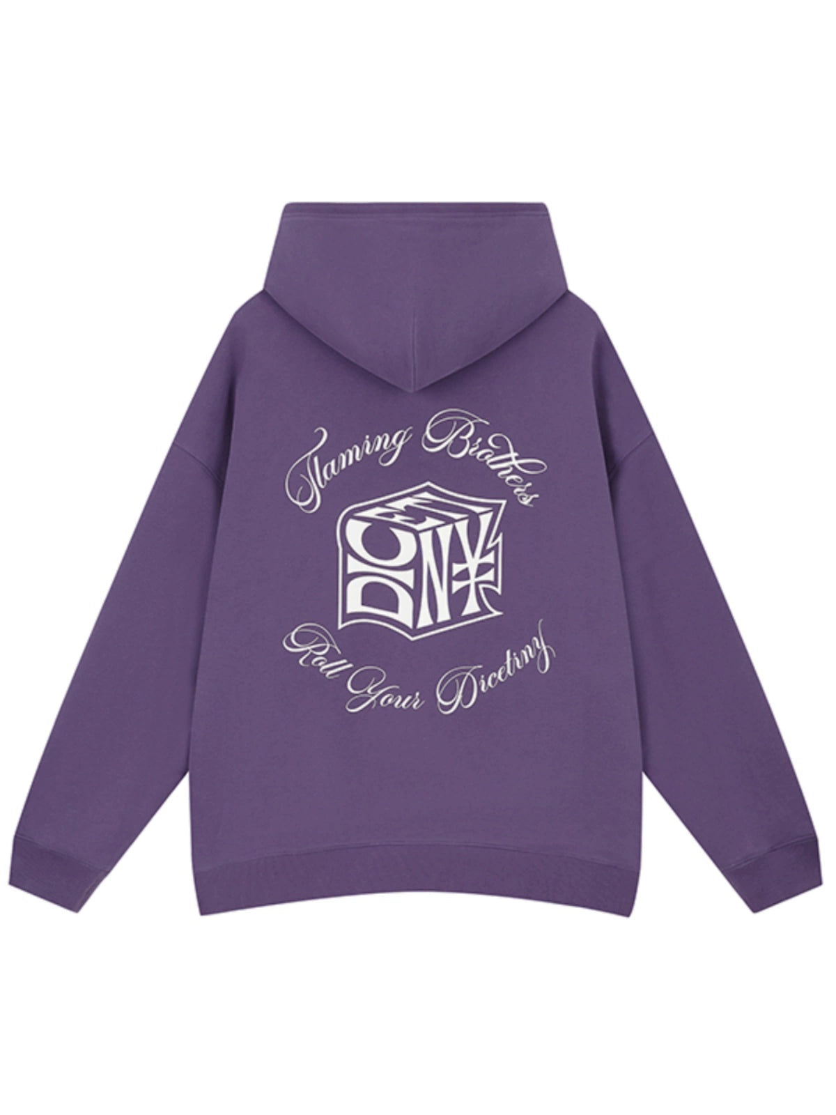 DICETINY "Dice of Destiny" Foam Alphabet Print Hooded Sweater