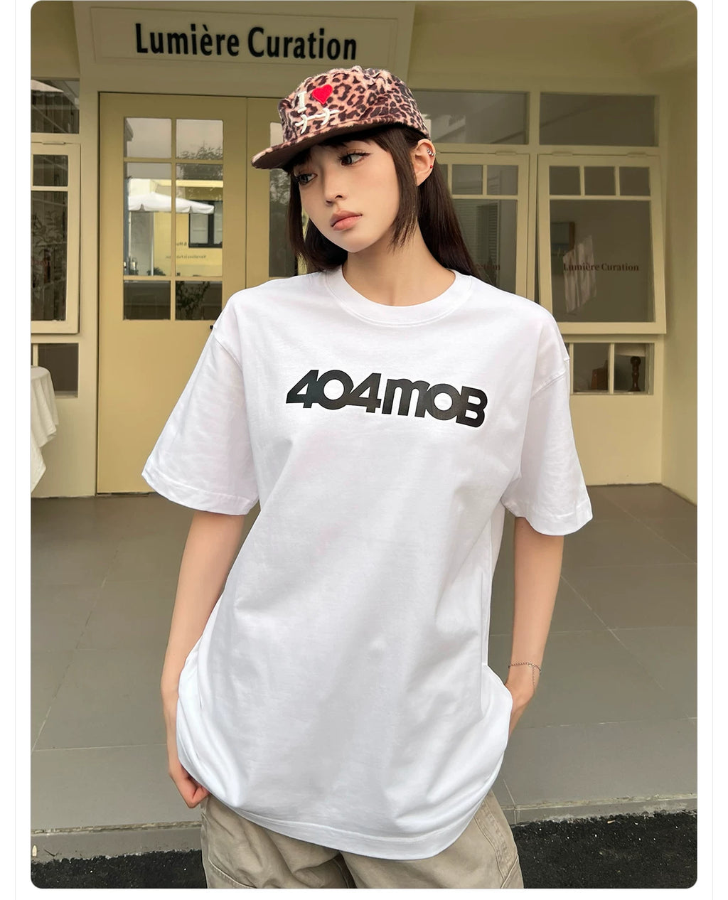 404MOB Simple Loose Versatile Tee