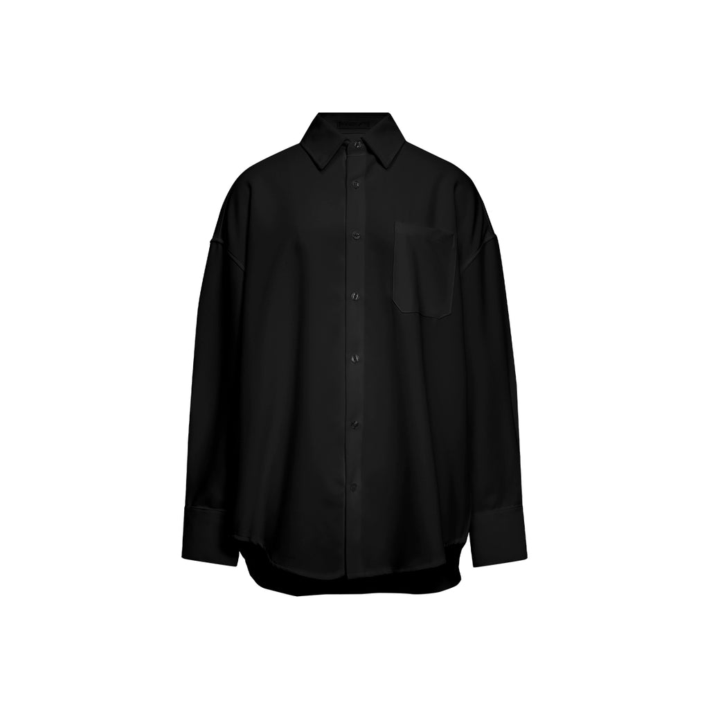 FUNKYFUN Anti-wrinkle Fabric Loose Shirt Jacket
