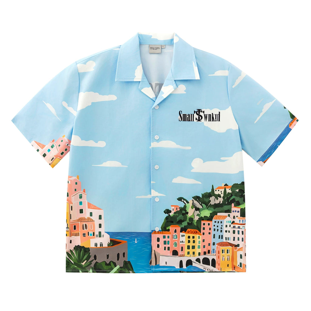 STK Beach Holiday Hawaiian Short Sleeve Shirt