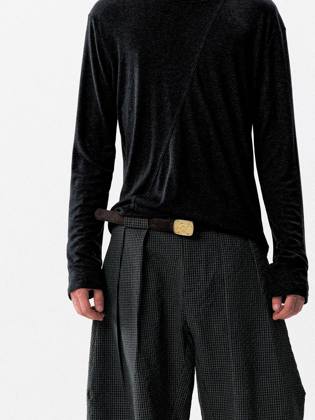 NOT UGLY Commuter Belt Cowhide Belt