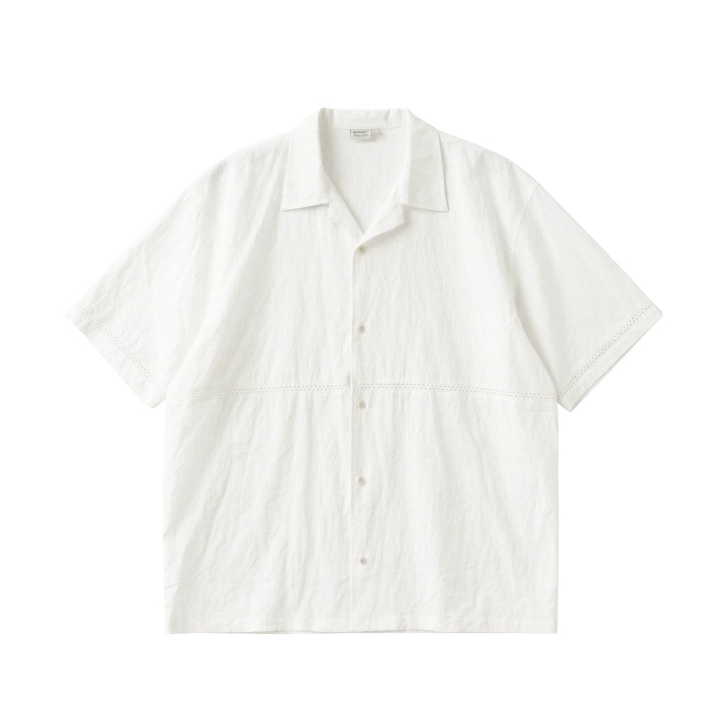 BUTTBILL Loose Skeleton Lace Shirt