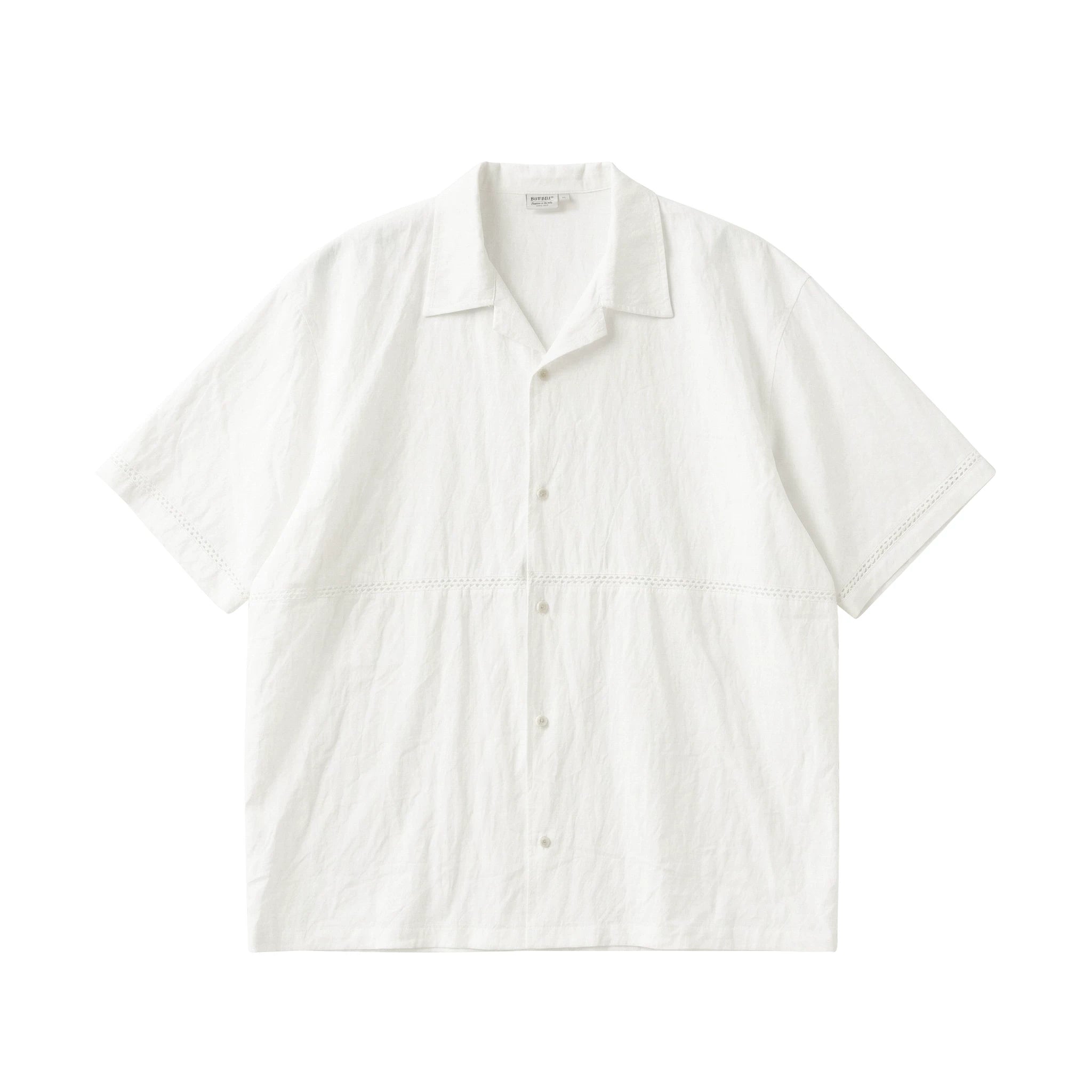 BUTTBILL Loose Skeleton Lace Shirt