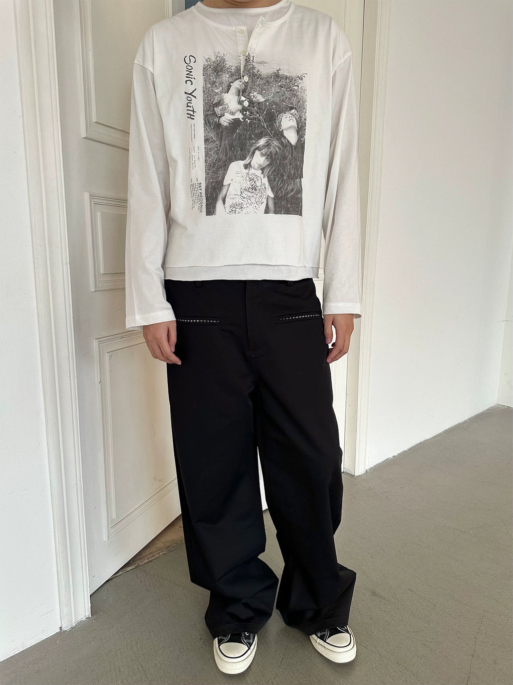 Erole Henry Double Neck Unlocked Digital Printing Long Sleeve