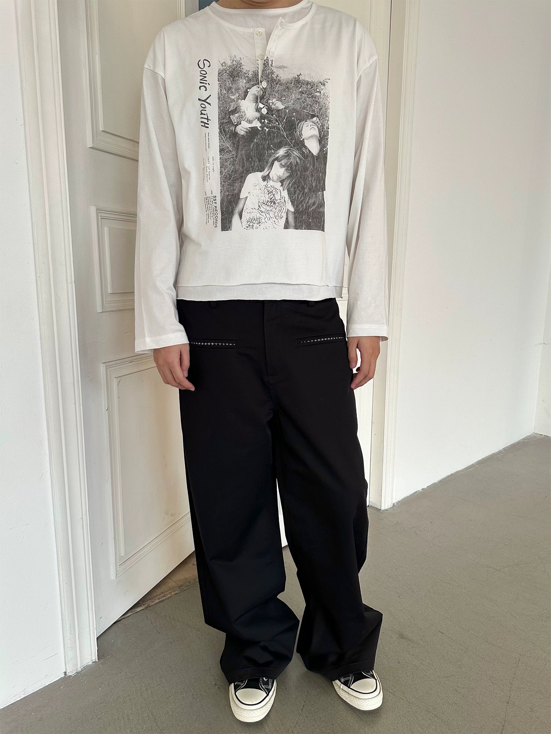 Erole Henry Double Neck Unlocked Digital Printing Long Sleeve