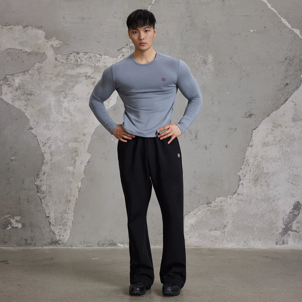 AFTERGLOW Sports Slim Fit Front Shoulder Warm Long Sleeves