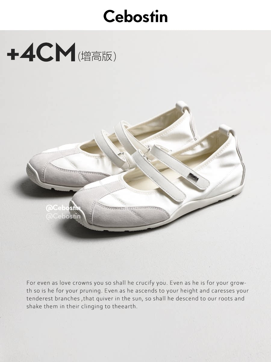 Cebostin Velcro Heightening Ballet Shoes