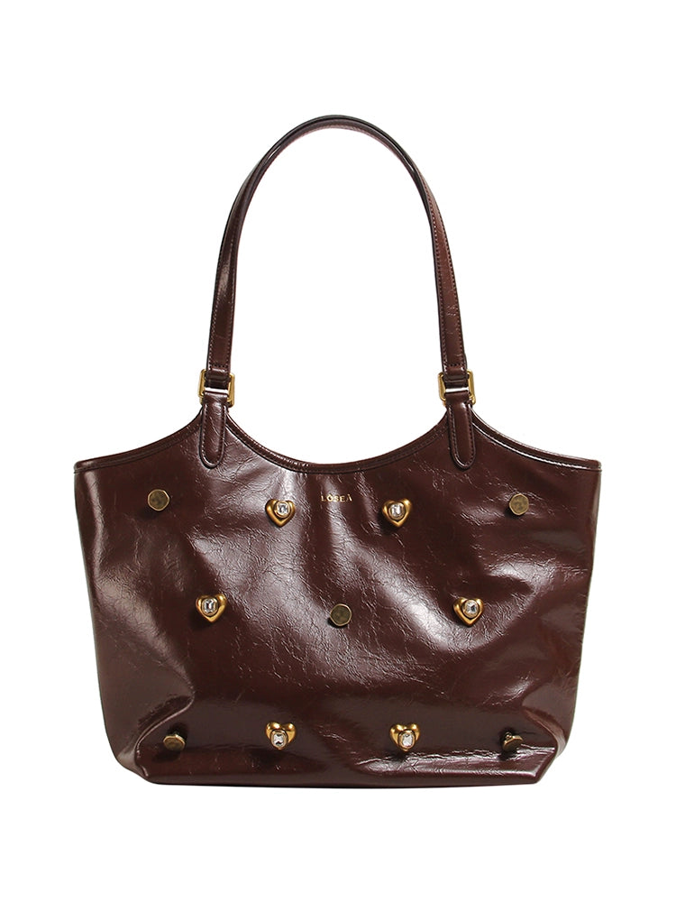 LOSEA Simple and Versatile Large-capacity Tote Bag