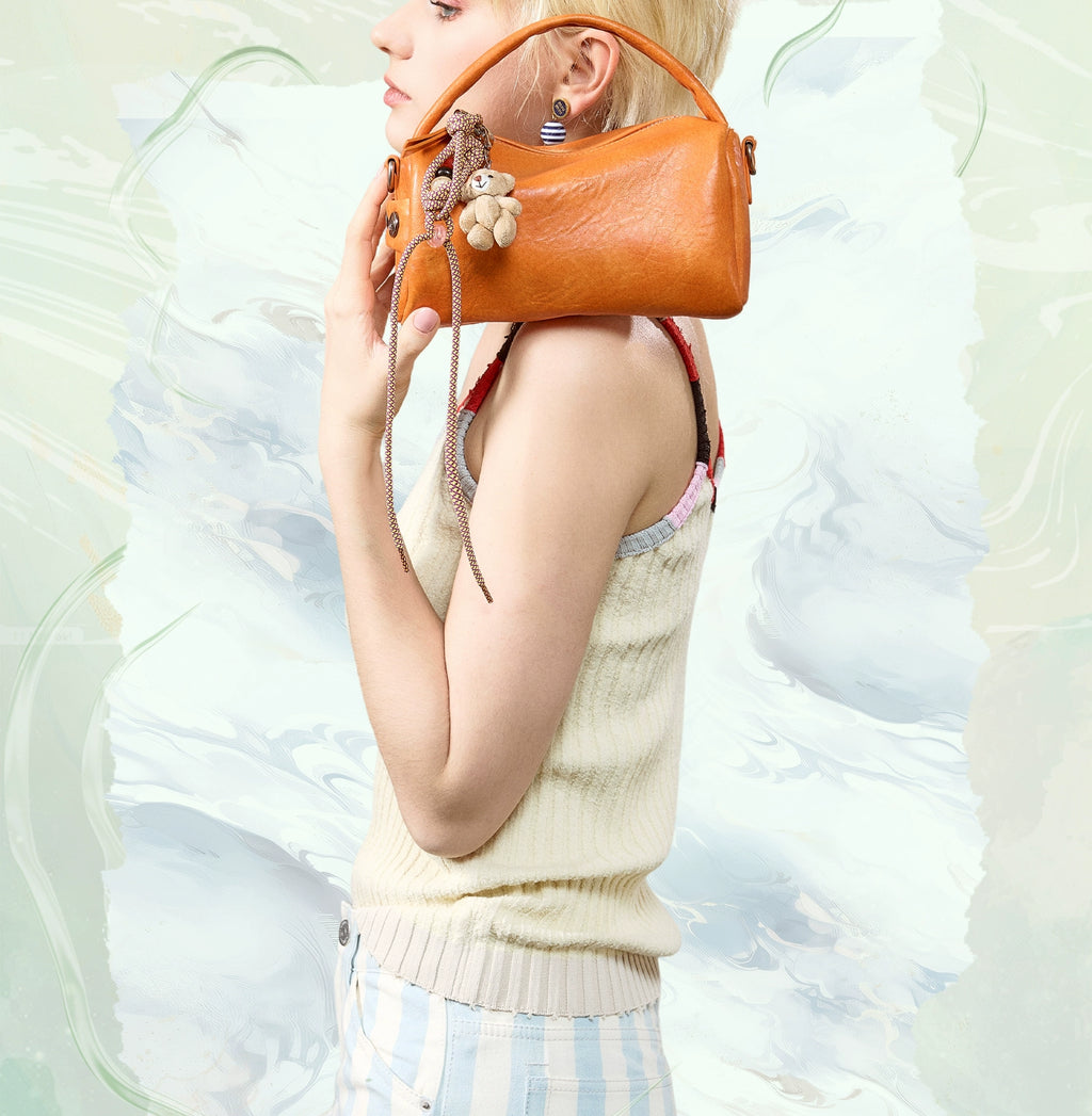 JACD Premium Sense Portable Messenger Cylinder Bag