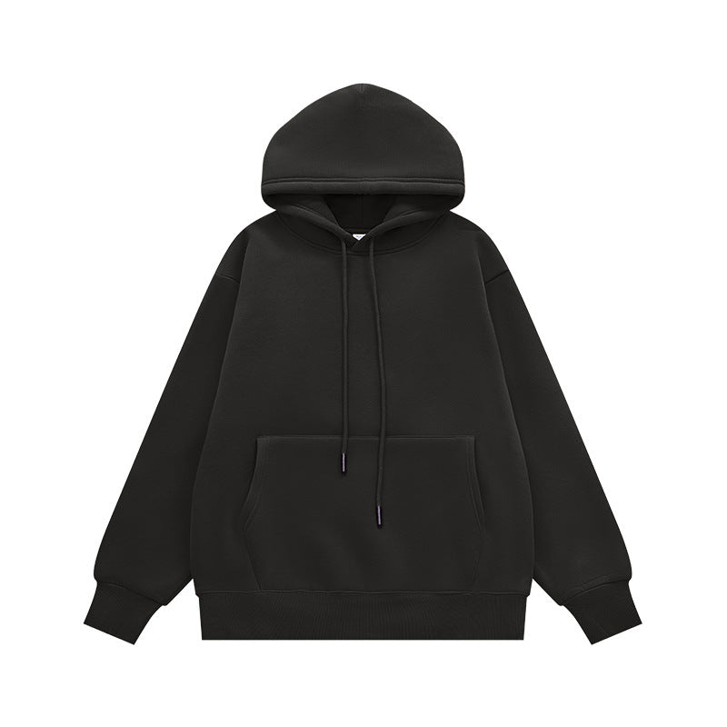Inflation Casual Versatile Fleece Hooded Sweater