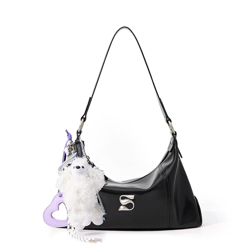 SmoSmos Commuter Messenger Pleated Bag