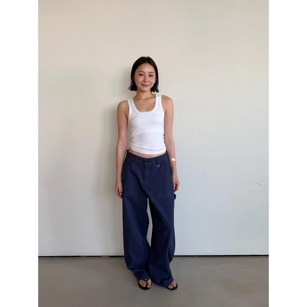 Anniehall Vintage Anti-Wrinkle Casual Overalls