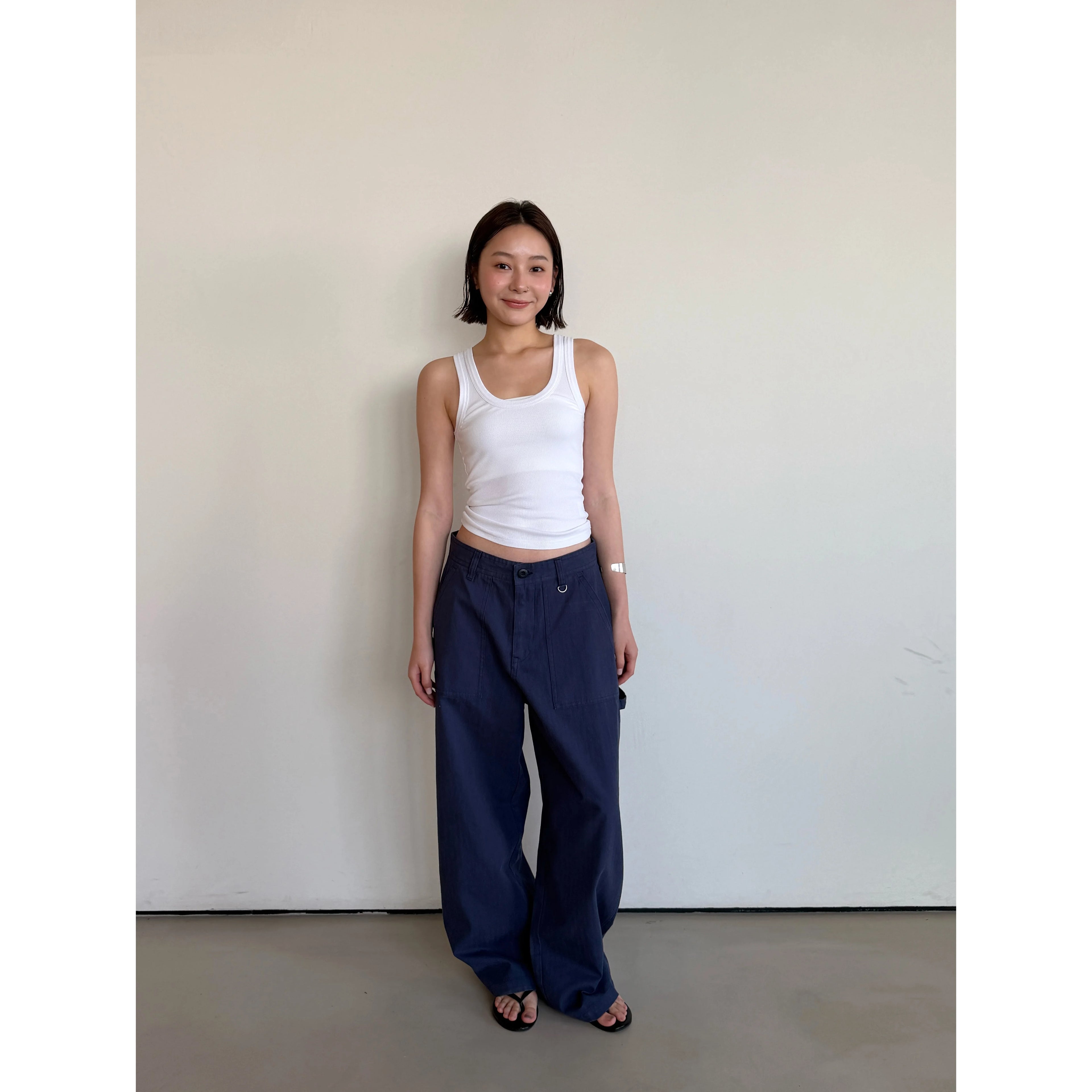 Anniehall Vintage Anti-Wrinkle Casual Overalls