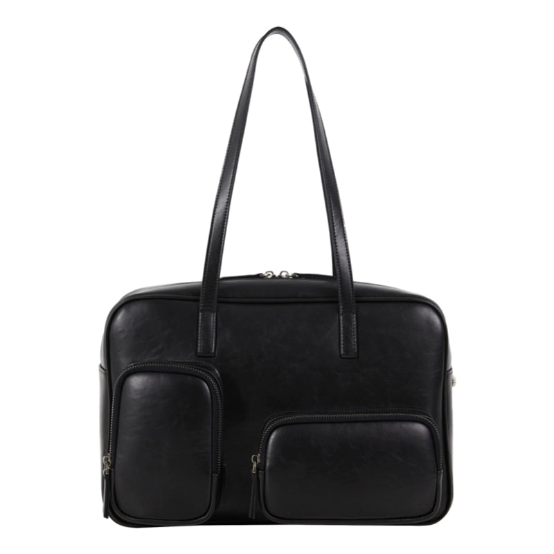 DirtySix Pierre Cow Split Leather Toast Bag