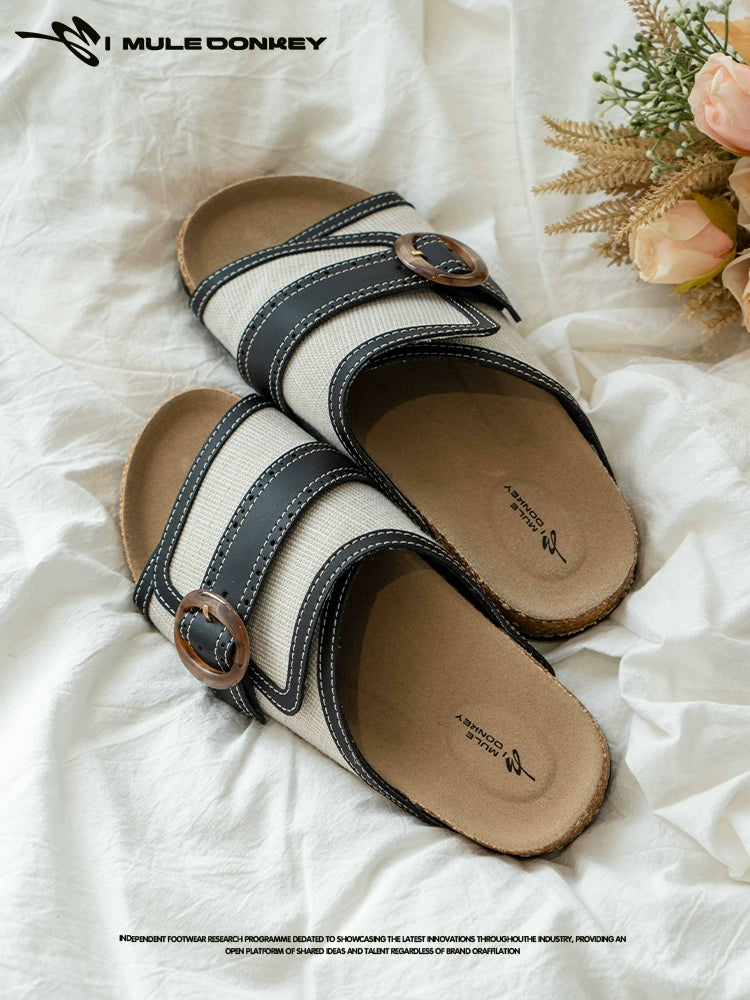 Donkey Double Button Birkenstocks