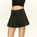 Ariseism Vintage Slim Fit Hip Wrap Skirt