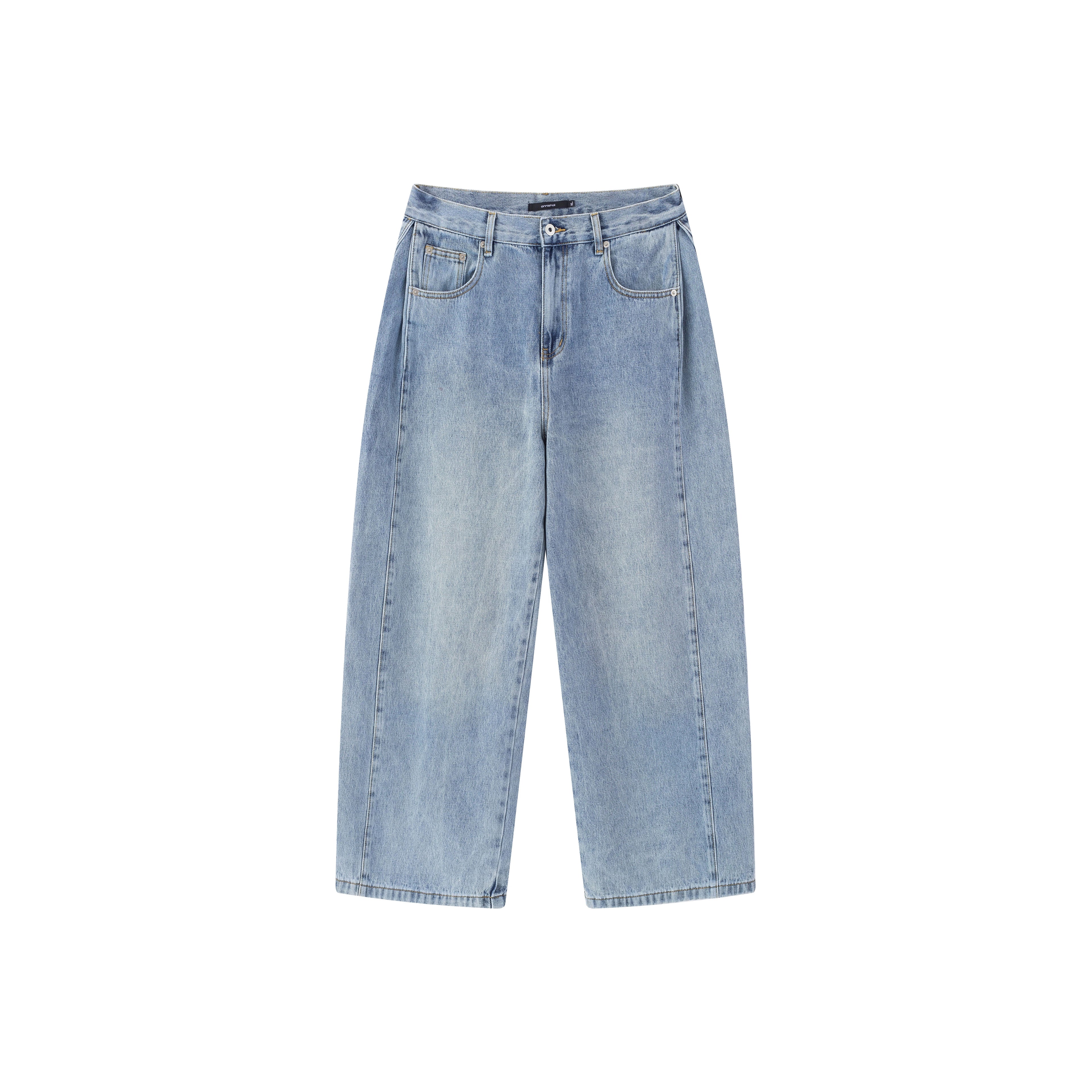 Anniehall Old Loose Blockbuster Washed Jeans