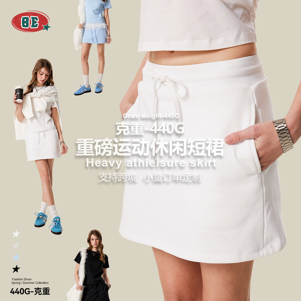 BE WOMEN'S Retro Sports Short Skirt