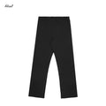 GTAL Casual Straight Embroidered Trousers