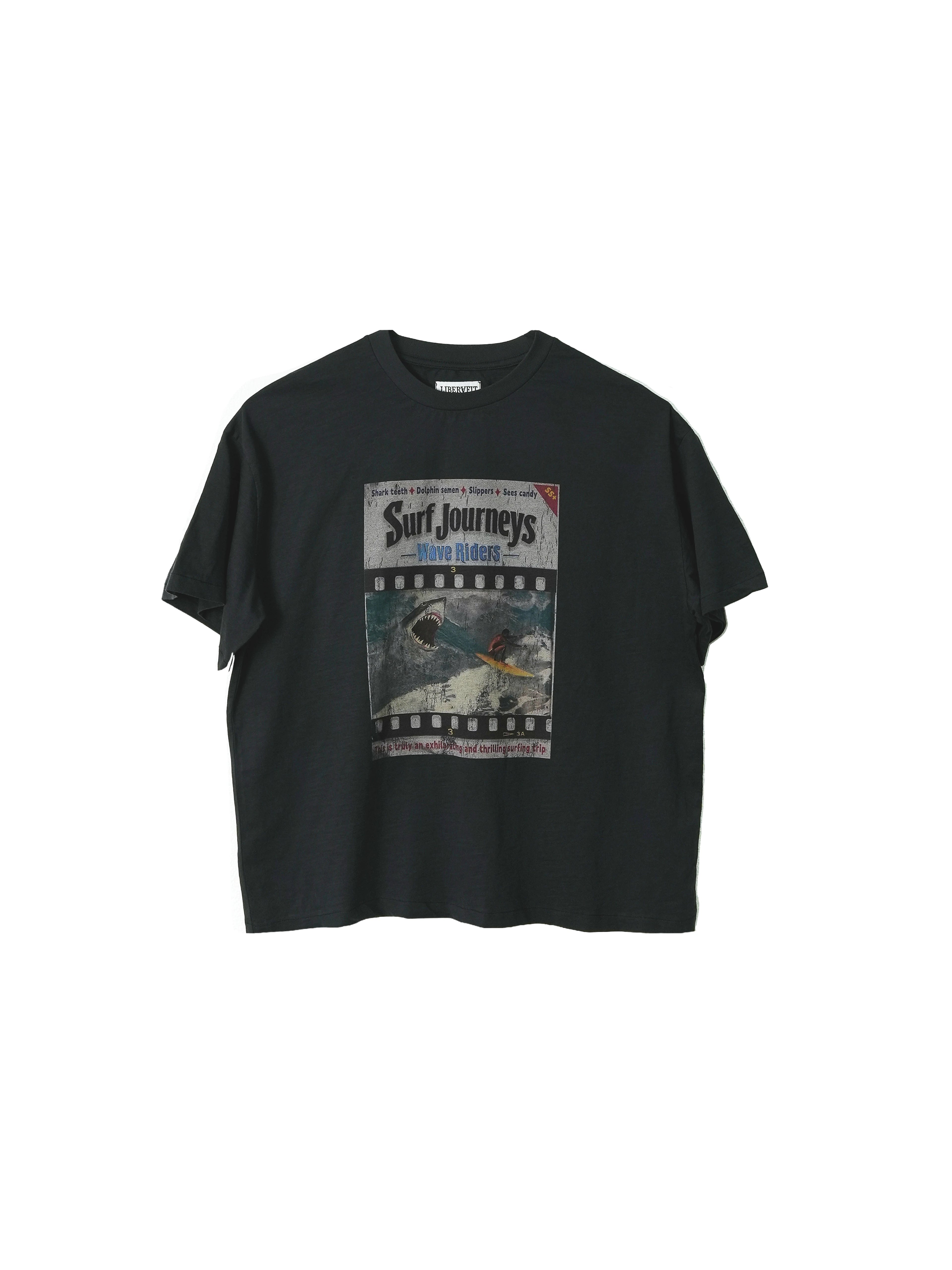 LIBERAFIT Illustration Poster Print Casual Tee