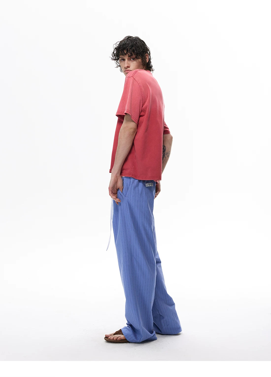 WLNEXT Vintage Premium Sense Loose Tee