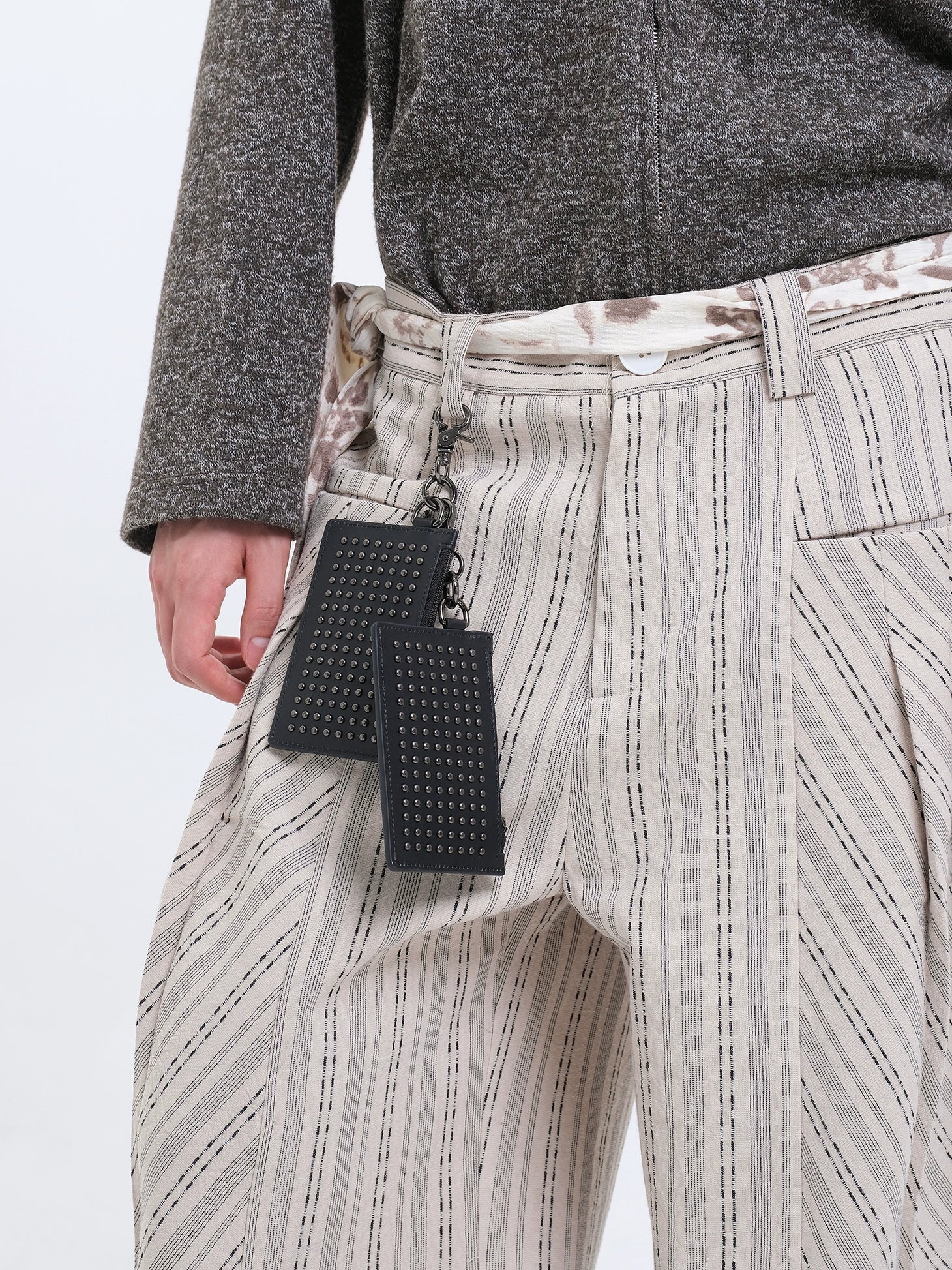 TZ Killer First Layer Cowhide Waist Chain Key Bag