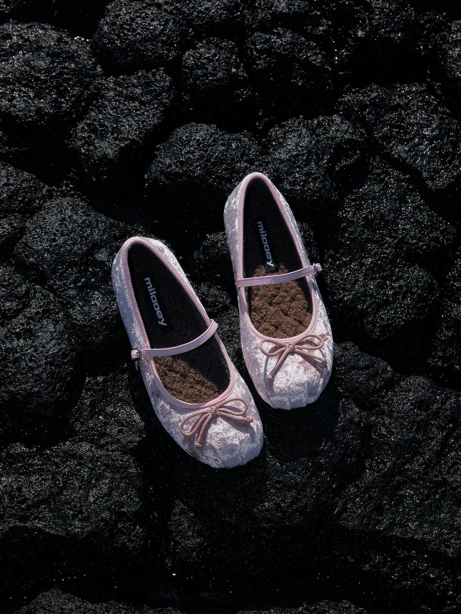 Milooey Small Fragrant Breeze Plush Inner Heightened Mary Jane Single Shoe