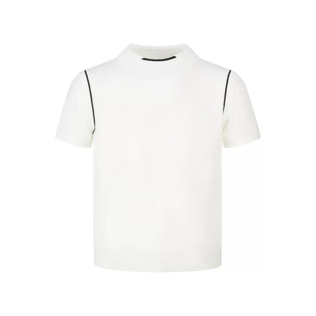 EME Retro Loose Lapel Tee