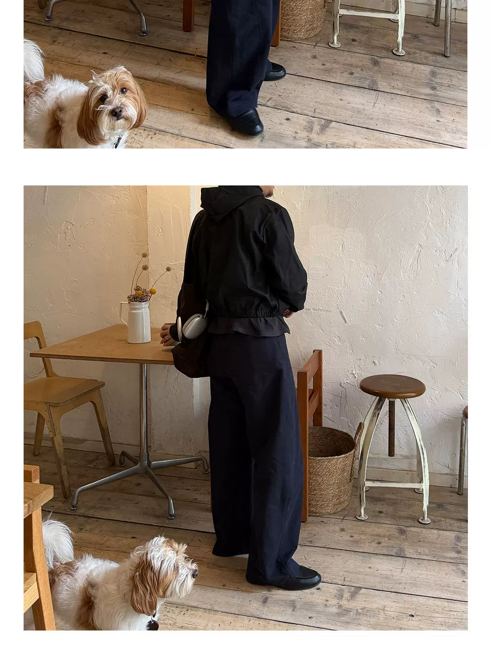 Anniehall Loose Casual Scimitar Pants