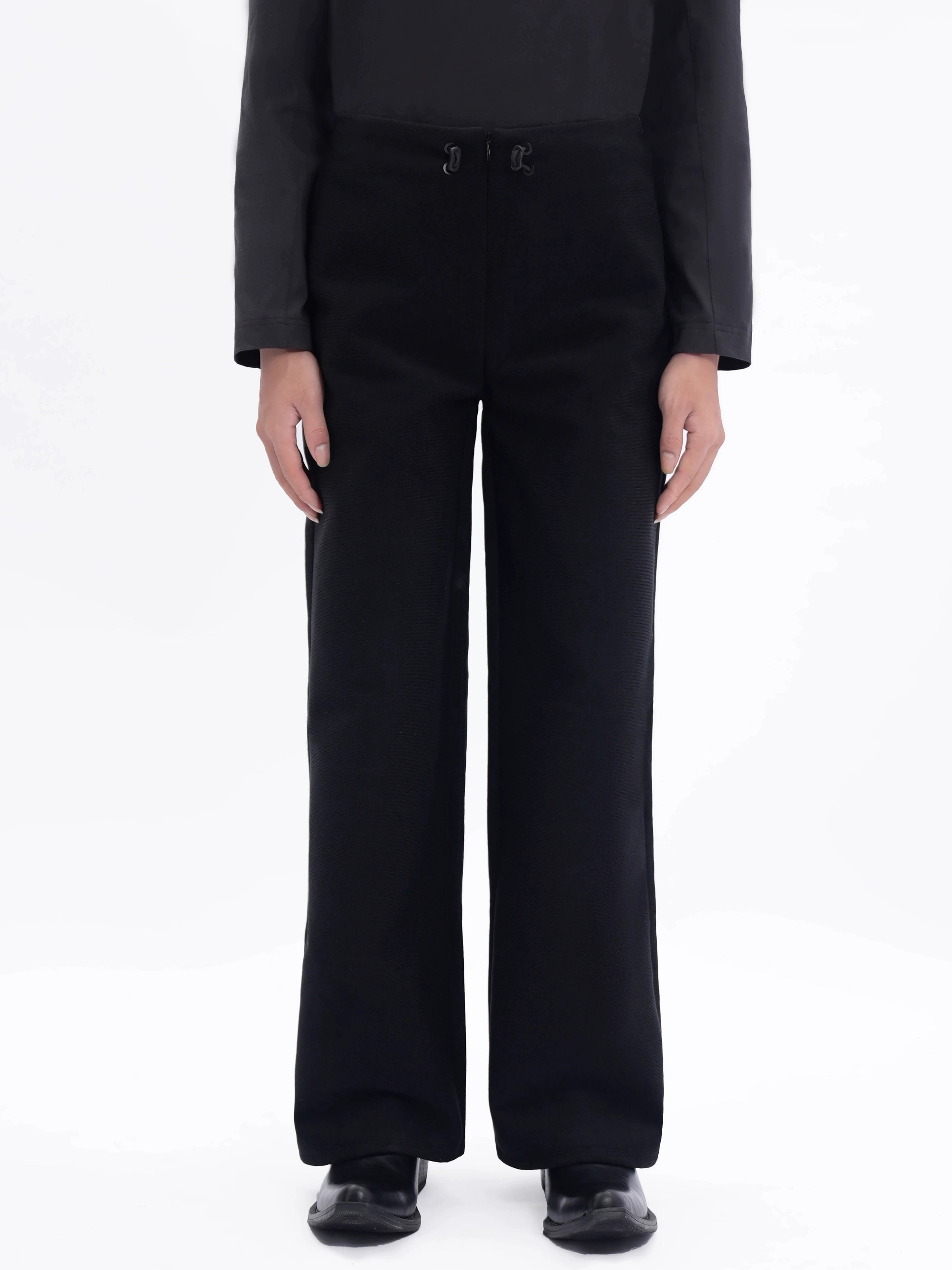 ETHEREAL PRODUCTION Multi-pocket Velcro Straight Trousers