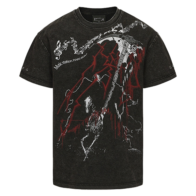 PAIKI Sickle String Vision Shoulder Tee