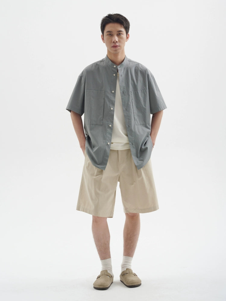 BUTTBILL Washed Retro Casual Five-point Shorts