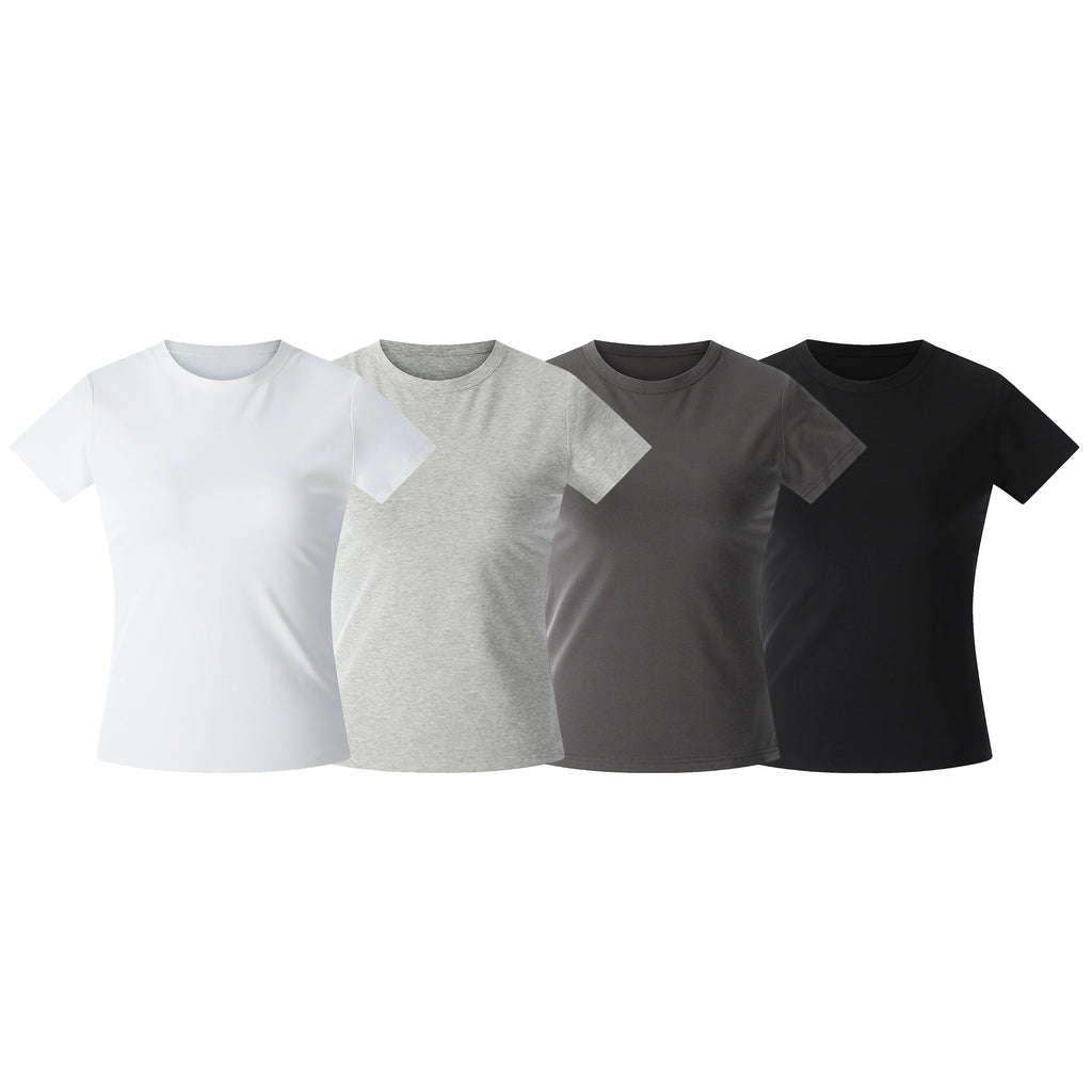 11KN Thin Advanced Sense Casual Anti-wrinkle Versatile Slim Tee