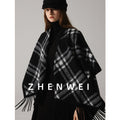 ZHENWEI Oversized Super Wide Shawl Big Scarf