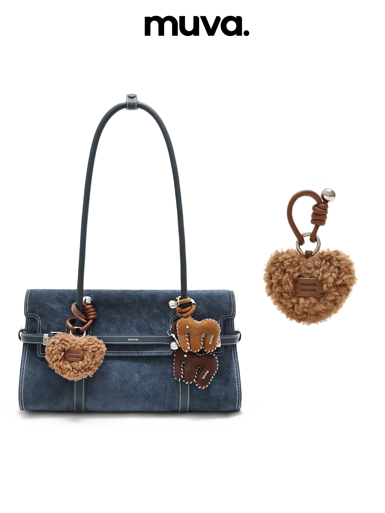 Muva Love Decoration Hairy Cute Bag Hanging