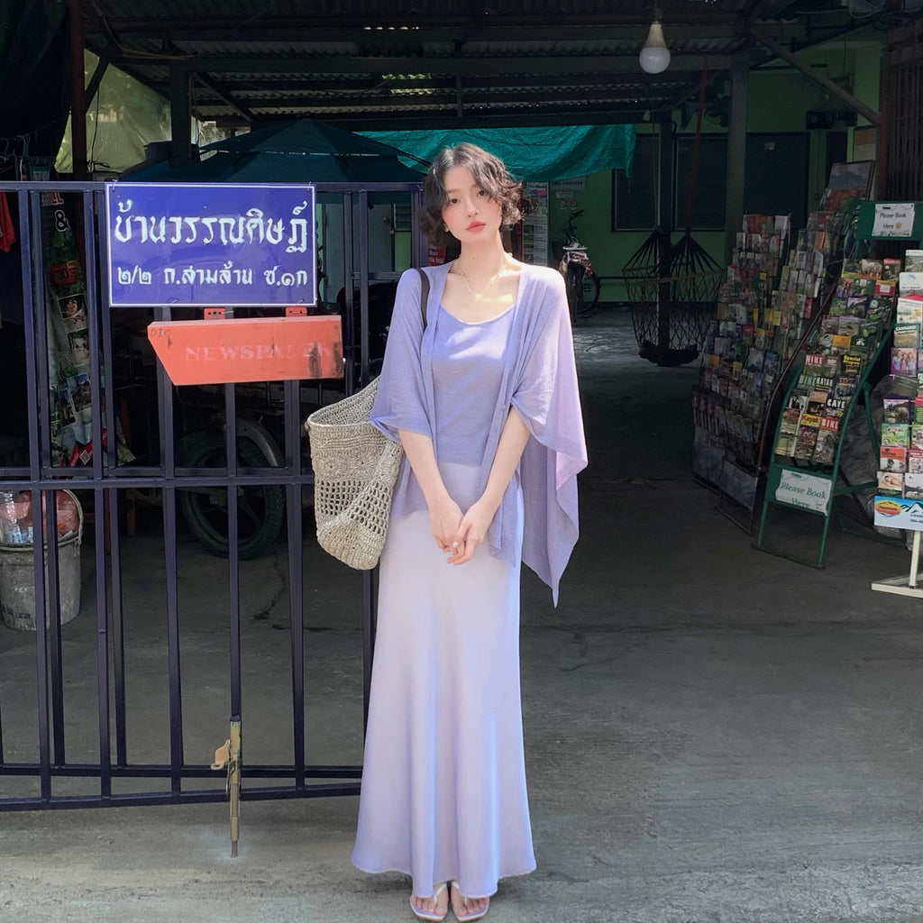 KELIFAN Retro Temperament Slim-fitting High-waisted Skirt