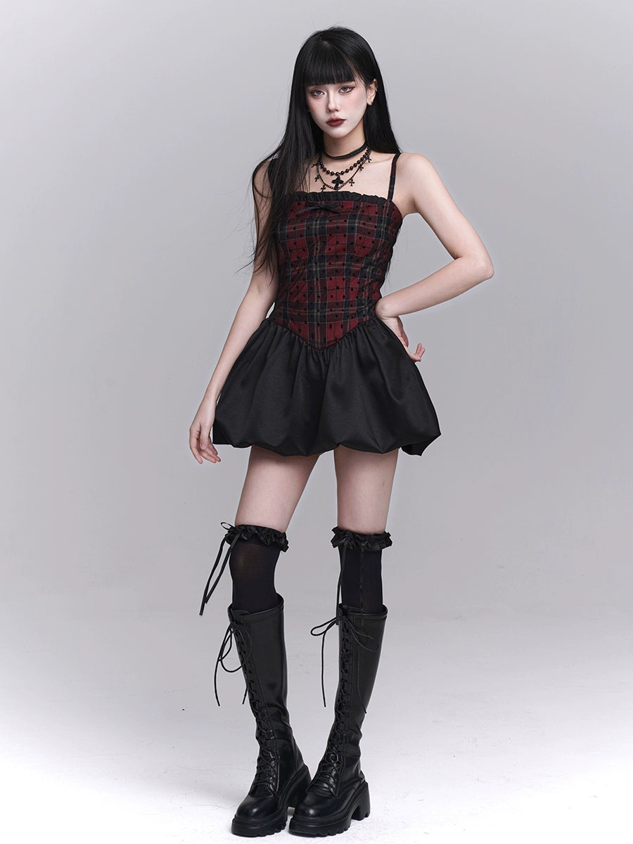 LADYGHOST Sweet and Cool Suspender Dress