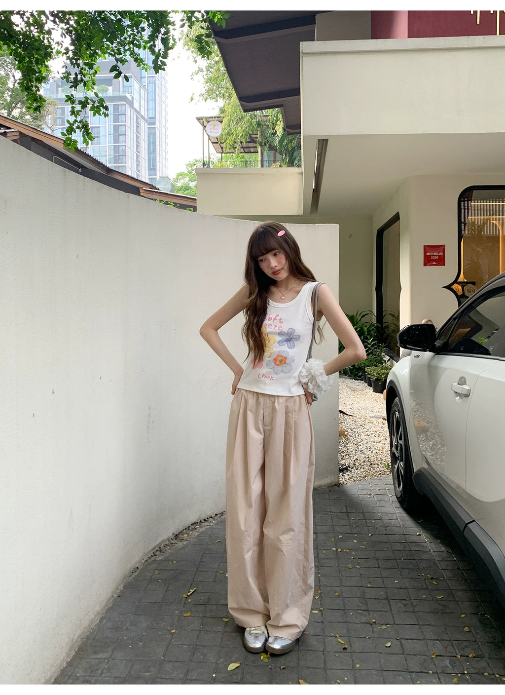 KANO Elastic Waist Slacks