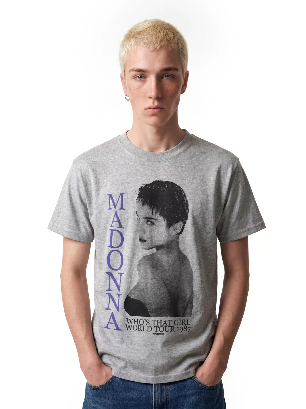 EME Retro Old Casual Round Neck Tee